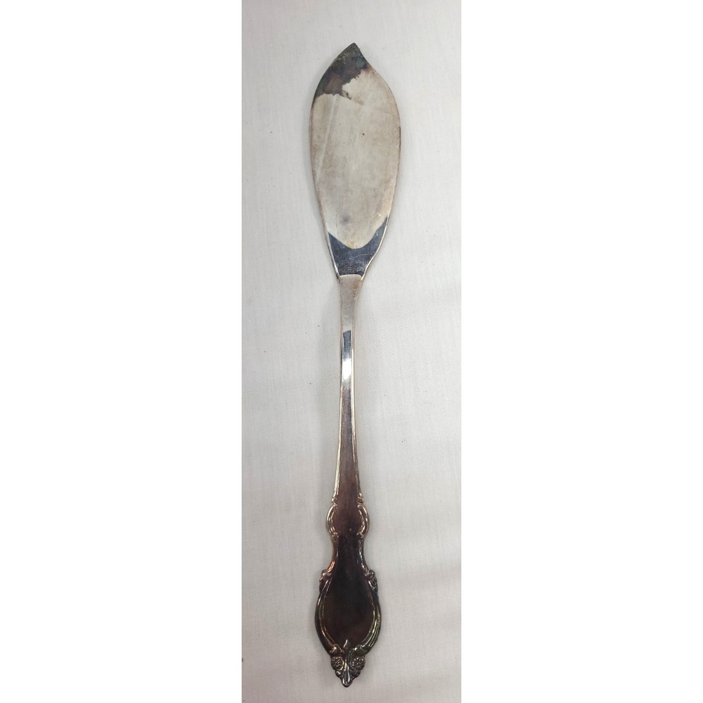 Vintage Collectible Serving Piece Casserole Serve 11" Leonard Silver Plate Italy